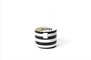 Mini Bowl- Black Stripe