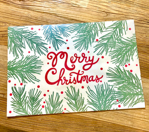 Merry Christmas placemats