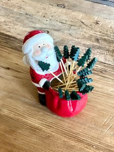 Santa Pick Holder